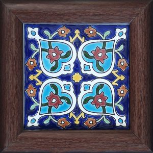 کاشی و سرامیک قاب‌دار تزئینی ایرانی – سنتی