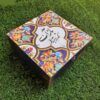 جعبه نگهداری چای چوبی با طراحی سنتی و صندوقچه‌های داخلی
