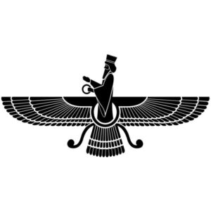 برچسب دیواری ایرانی – فروهر نماد زرتشت