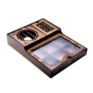 جعبه نگهداری چای با قفسه سینه – سبک مهتا