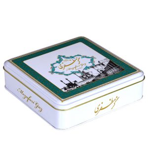 گز مظفری: ۴۰٪ پسته – شیرینی سنتی نوقا با گلاب ایرانی