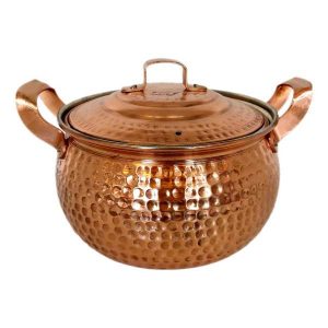 دیگ مسی زنجان – سبک آشپزی سنتی چکش‌کاری شده ساحل ۲