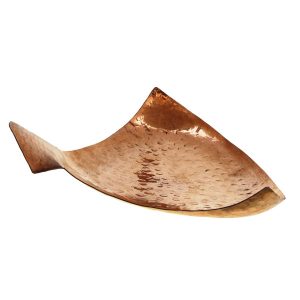 کاسه مسی مخصوص دسر، ماهی سنتی چکش کاری شده