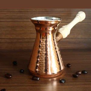 قهوه جوش ترک – جذوه / ایبریک مسی سنتی چکش کاری شده، کیا