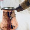 ایبریک سنتی مسی - قهوه جوش ترک چکشی با کیفیت بالا, مدل تابان