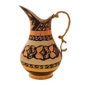 پارچ مسی سنتی ایرانی طرح دیزی چکشی