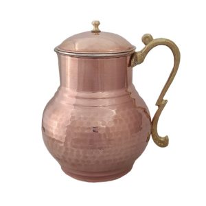پارچ مسی سنتی ایرانی چکش کاری شده ساوین I
