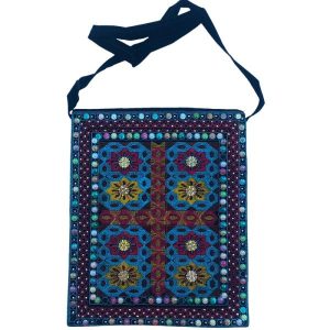 کیف رودوشی گلدوزی شده قومی بلوچی بینش ۲