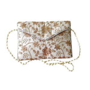 کیف دستی گلدوزی شده با طرح گل – حمید دوم
