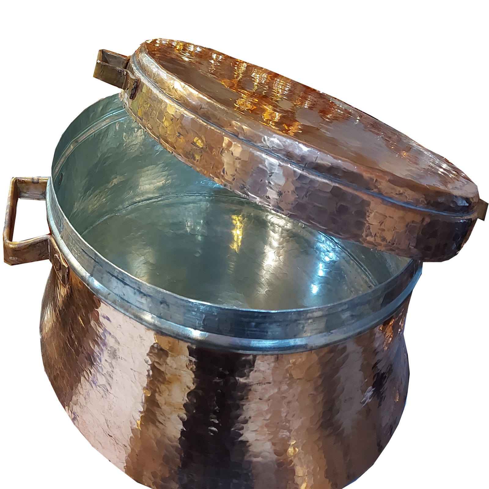 دیگ مسی زنجان – سبک آشپزی سنتی چکشکاری شده