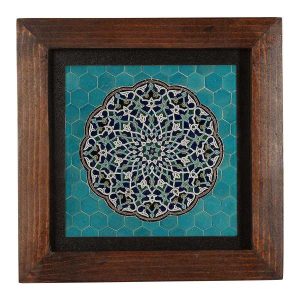 کاشی و سرامیک قاب‌دار تزئینی ایرانی – هانا
