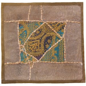 روکش کوسن گلدوزی شده – طرح آبی