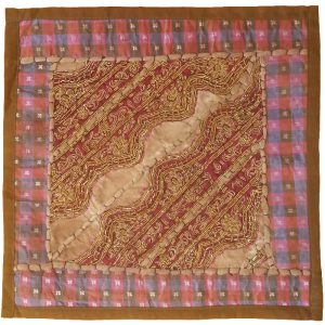 روکش کوسن گلدوزی شده – طرح آبی