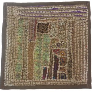 روکش کوسن گلدوزی شده – طرح حنا