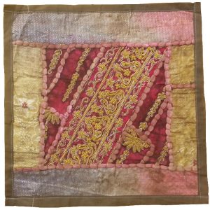 روکش کوسن گلدوزی شده – طرح رنگین کمان