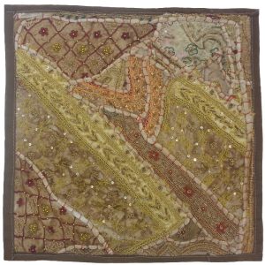 روکش کوسن گلدوزی شده – طرح تاون