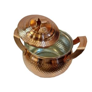 دیگ مسی زنجان – سبک آشپزی سنتی چکش‌کاری شده امانی