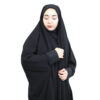 چادر مشکی مسلمان سبک یمنی – عبا و حجاب زنانه (یمن)