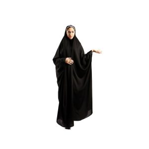 حجاب چادر مشکی عربی اسلامی برای زنان و نمازگزاران – رینا