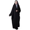 چادر مشکی عربی اسلامی، حجاب آستین‌دار برای زنان و نمازگزاران – ویرا