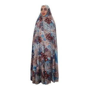 چادر فرهنگی ایرانی برای زنان – رنگارنگ، ایده‌آل برای استفاده روزانه و نماز، نیلوفر