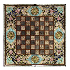 تخته شطرنج خاتمکاری پرشین مدل پرداز
