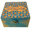 جعبه چوبی برای هدیه با طرح الهام گرفته از هنر ایرانی
