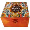 جعبه چوبی برای هدیه با طرح الهام گرفته از هنر ایرانی