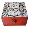 جعبه چوبی برای هدیه با طرح الهام گرفته از هنر ایرانی