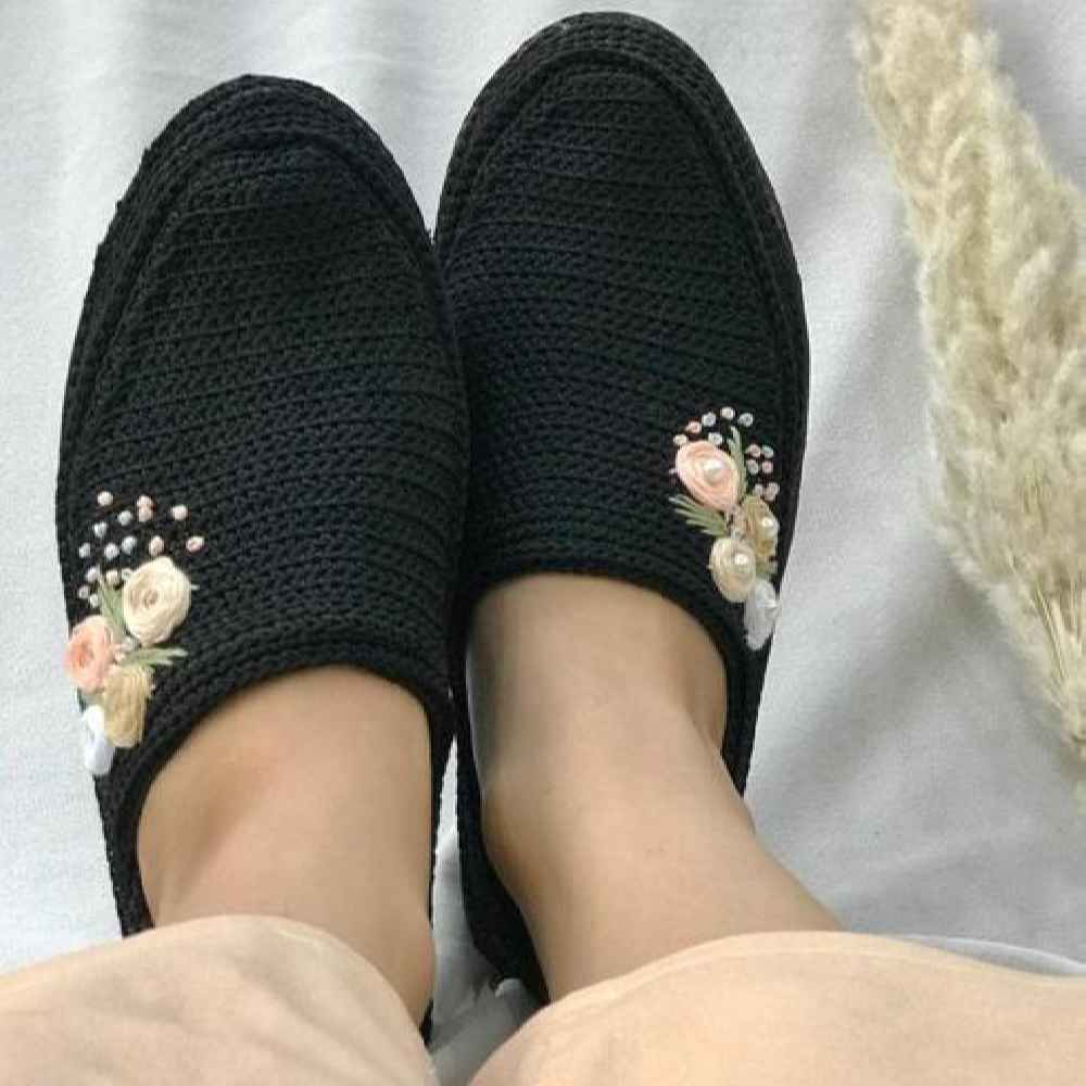 کفش گیوه – مدل کفش و کیف دستی تنفسپذیر دستساز ایرانی