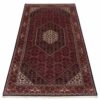 کناره دستباف بیجار (طرح حور) طرح ماهی - ابریشم و پشم قرمز