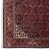 کناره دستباف بیجار (طرح حور) طرح ماهی - ابریشم و پشم قرمز