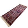 کناره دستباف بختیاری (طرح آتیلا) طرح خشتی - پشم قرمز