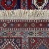 کناره دستباف بختیاری (طرح آتیلا) طرح خشتی - پشم قرمز