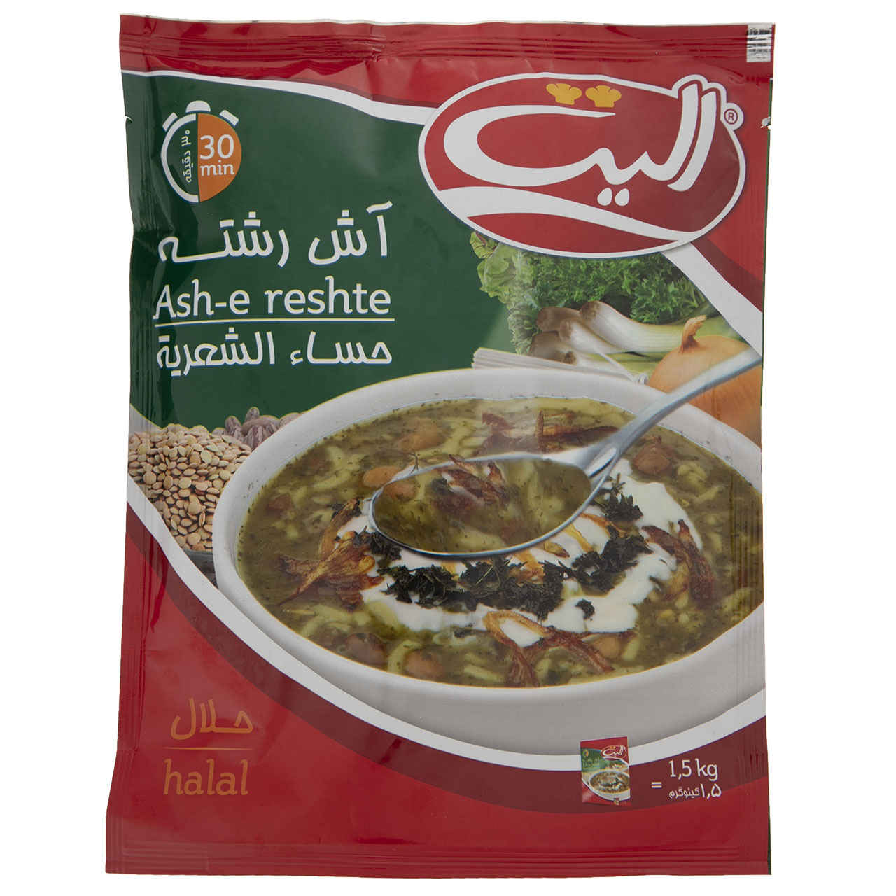 پودر فوری آش رشته الیت (20 بسته)