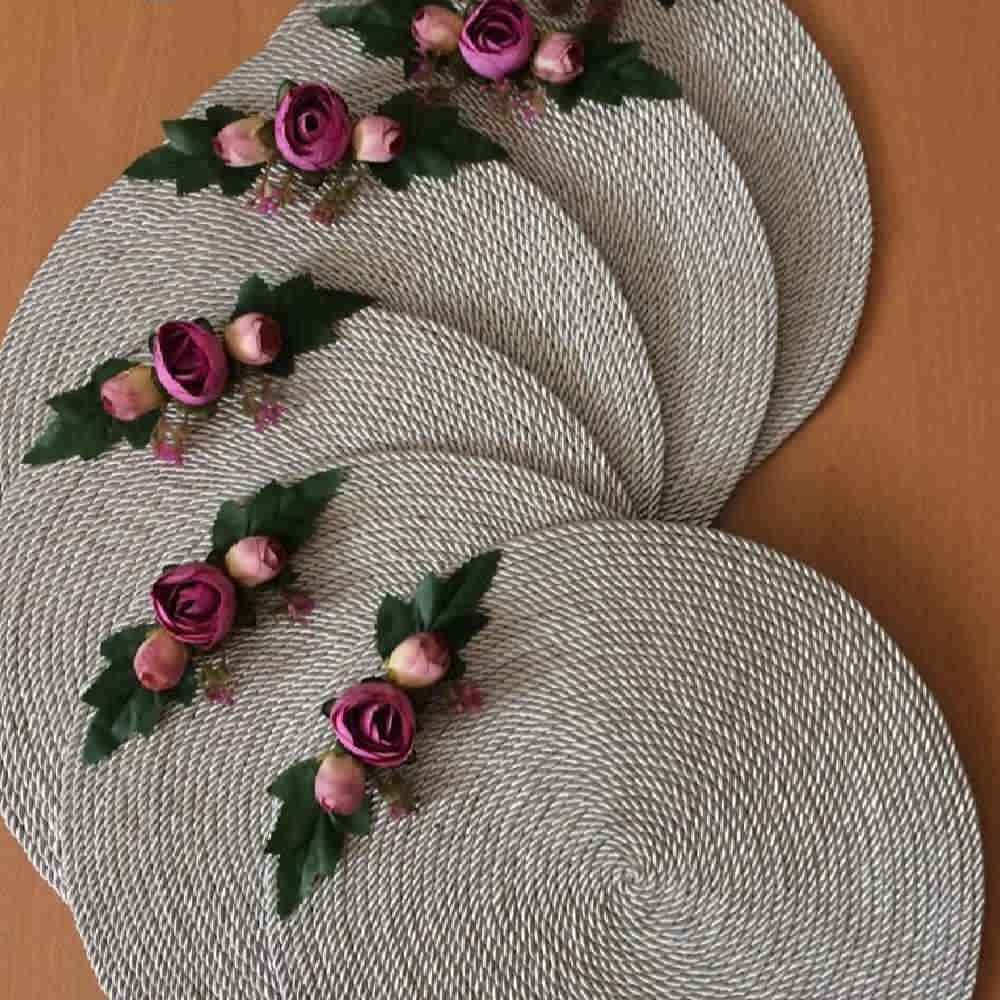 سرویس زیر بشقابی نمدی – مدل ونیسا