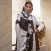 شال طرح‌دار زنانه، هنری و سبک، احرابان