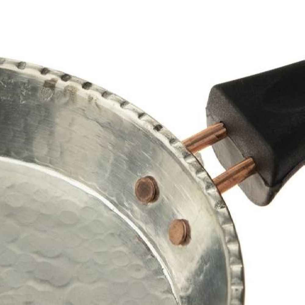 ماهیتابه مسی دست‌ساز ایرانی – طرح سپند