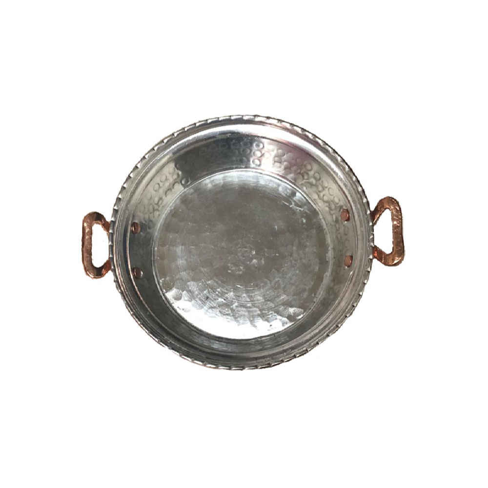 ماهیتابه مسی ایرانی – طرح دست ساز زنجان