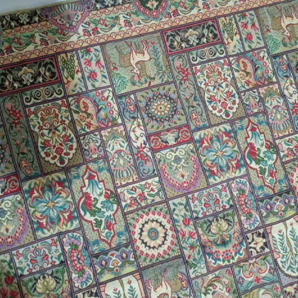 زیرانداز بزرگ داخلی به سبک ایرانی بوهمی کوچ