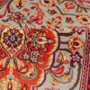 کناره دستباف قم (طرح آسمان) طرح ترنج - پشم کرک قرمز
