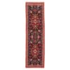 کناره دستباف قم (طرح آوا) طرح ترنج - پشم کرک قرمز
