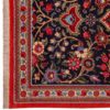کناره دستباف قم (طرح آوا) طرح ترنج - پشم کرک قرمز