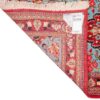 کناره دستباف قم (طرح سحر) طرح ترنج - پشم کرک قرمز