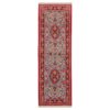 کناره دستباف قم (طرح سحر) طرح ترنج - پشم کرک قرمز