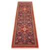 کناره دستباف قم (طرح صحرا) طرح ترنج - پشم کرک قرمز