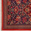 کناره دستباف قم (طرح صحرا) طرح ترنج - پشم کرک قرمز