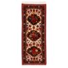کناره دستباف بختیاری (طرح سینا) طرح ترنج - پشم قرمز