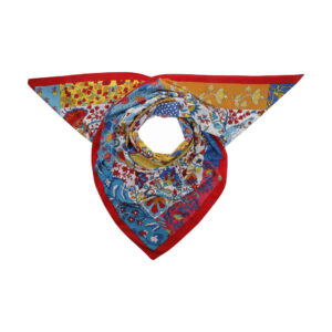 روسری طرح گلدار زنانه – طرح گلدار لوکس و پر جنب و جوش