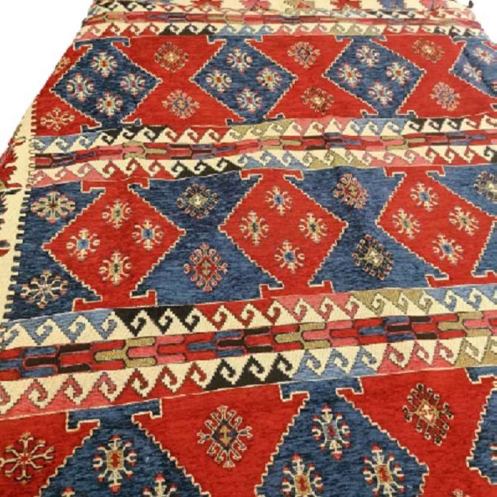 زیرانداز بزرگ داخلی به سبک ایرانی بوهمی ترنج